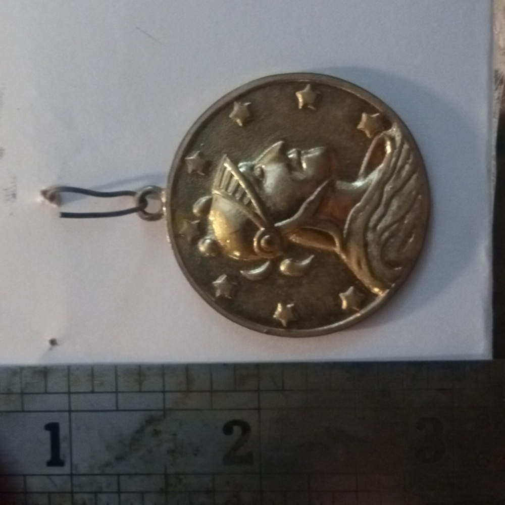Vintage soldier pendant